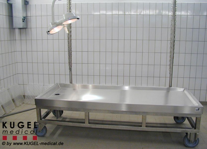 Mobile Autopsy Table for Large Animals GST 2950-F - KUGEL medical