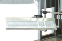Schwenkbares Tastaturhalteblech passend für Stangensystem THB-SS